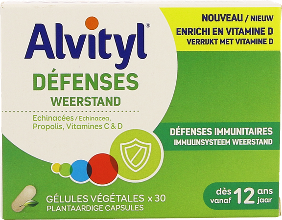Alvityl Weerstand V-caps 30 1
