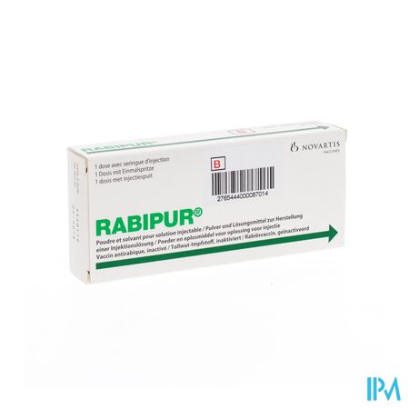 Rabipur Pdr+solv Vr Opl Vr Inj. Voorgev.spuit 1x1d