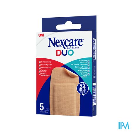 Nexcare 3m Duo Pleister Maxi 51x102mm 5 1