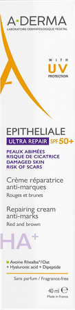 Aderma Epitheliale Creme Spf50+ A/vlekken 40ml 1