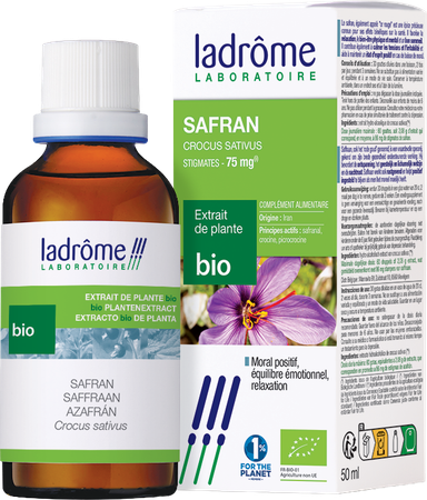 Ladrome Saffraan Plantenextracten Bio 50ml 3