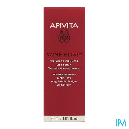 Apivita Wine Elixir A/rimpel Herstell. Serum 30ml 3