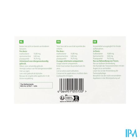 Nexgard Combo Spot-on Chat 2,5<7,5kg Sol 15x0,9ml