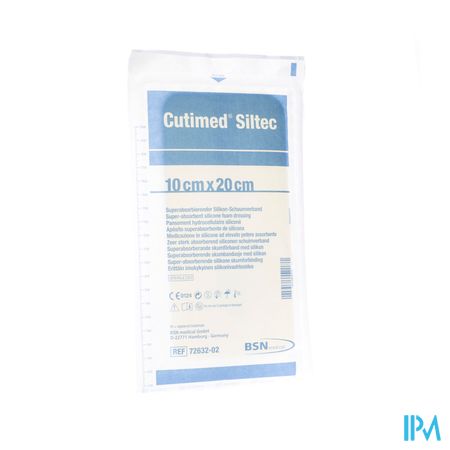 Cutimed Siltec Kp Steriel 10,0x20,0cm 1 7328502