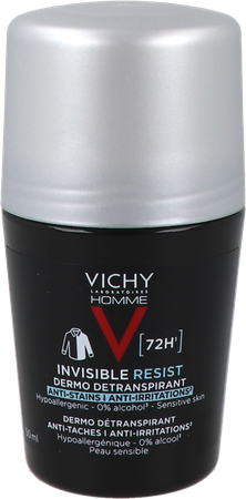 Vichy Homme 72h Invisible Resist Deo Roll 50ml 1