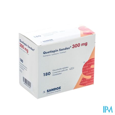 Quetiapin Sandoz Filmomh Tabl 180 X 300mg 1