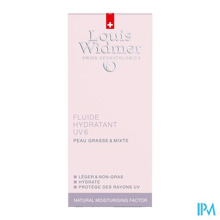 Widmer Jour Fluide Hydratant Uv6 Parf 50ml