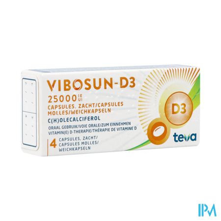 Vibosun-d3 25000ie Zachte Caps 4