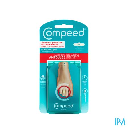 Compeed Ampoules Aux Orteils Pans Extra Petit 8