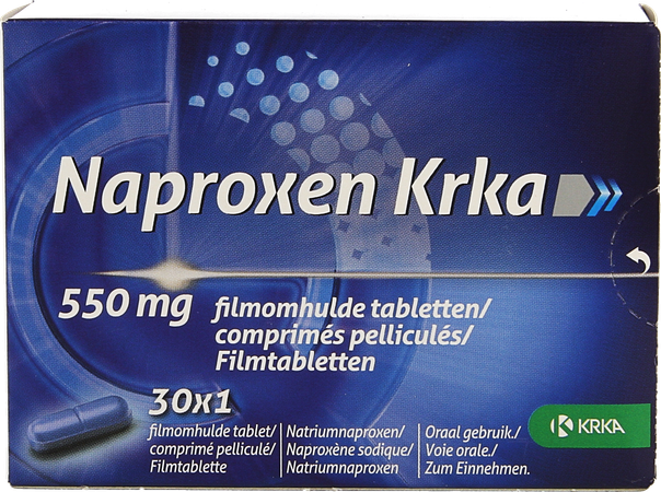 Naproxen Krka 550mg Comp Pell 30 1