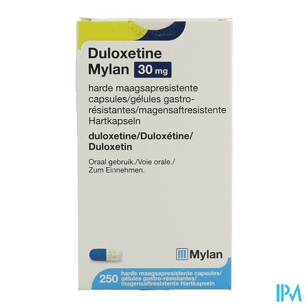 Duloxetine Mylan Maagsapres. Caps 250x30mg Fl Hdpe 4