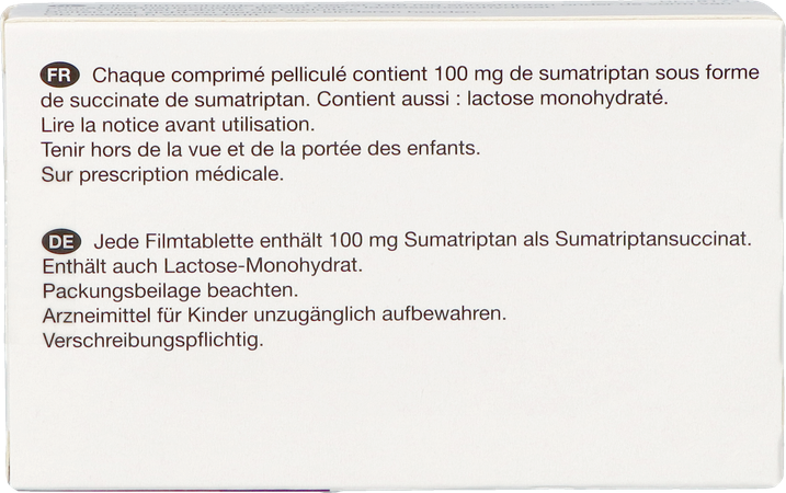 Sumatriptan Viatris 100mg Tabl 12 7