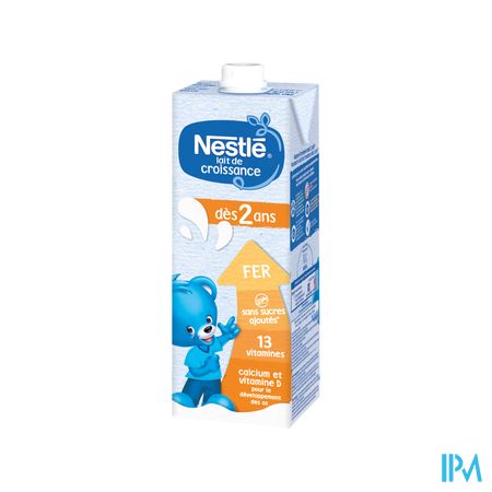 Nestle Lait Croissance 2+ Tetra 1l