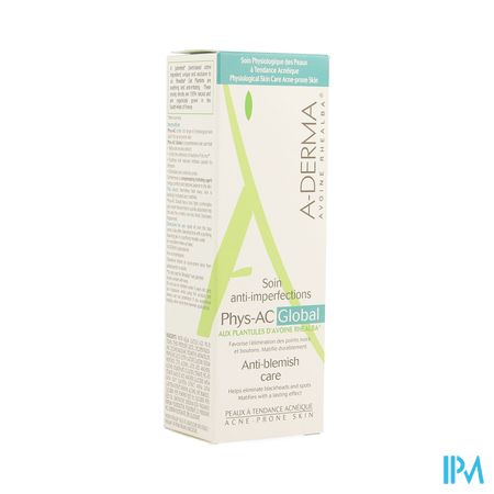 Aderma Phys-ac Global Creme A/onzuiver. Tube 40ml