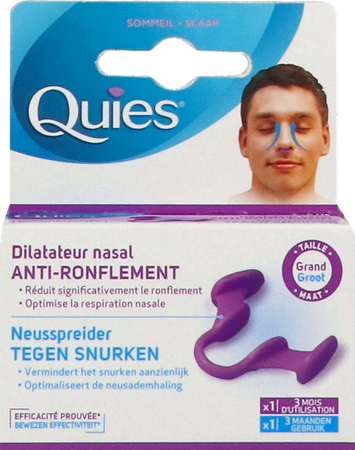 Quies A/snurk Neusspreider Large 1 3
