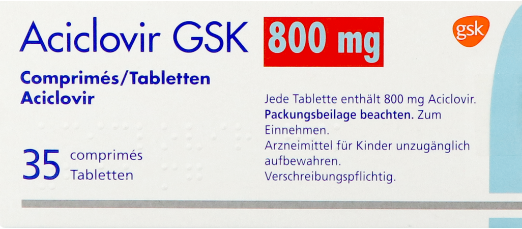 Aciclovir Gsk Tabl 35x800mg 1