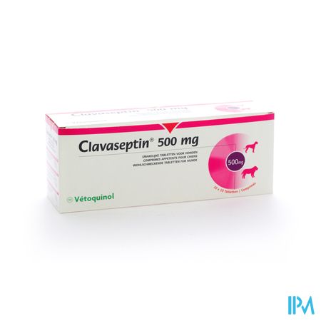 Clavaseptin 500mg Tabl 100