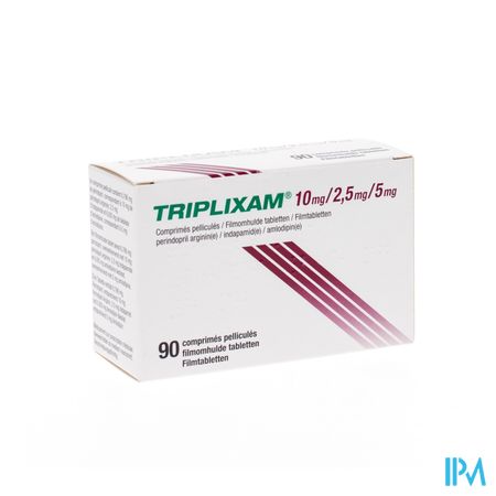 Triplixam 10mg/2,50mg/ 5mg Filmomh Comp 90