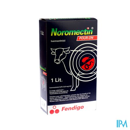 Noromectin Pour-on Wormverdrijvend Runderen 1l