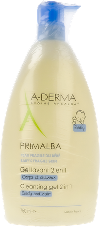 Aderma Primalba Gel Lavant 2en1 750ml 2