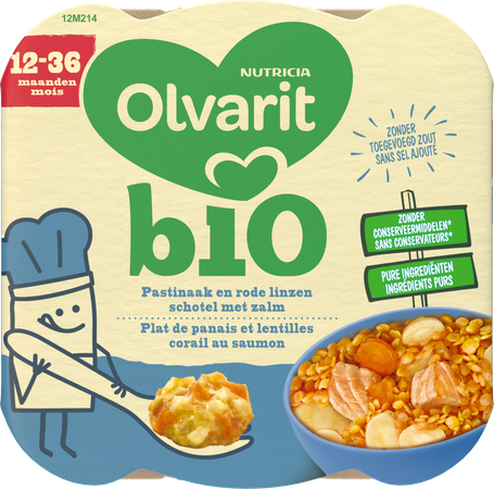 Olvarit Plat Panais Lentilles Corail Saumon 230g 2