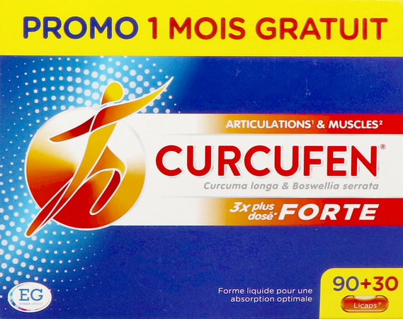 Curcufen Forte Pro Caps 90 + Caps 30 3