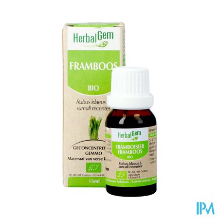 Herbalgem Frambozen Maceraat 15ml 13