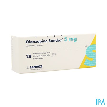 Olanzapine 5mg Sandoz Filmom Tabl 28