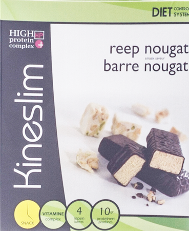 Kineslim Reep Nougat 4x36g