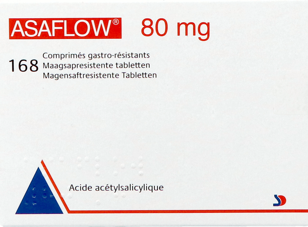 Asaflow 80mg Maagsapres Comp Bli 168x 80mg 1