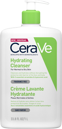 Cerave Hydraterende Reinigingscreme Pompfl 1l 2