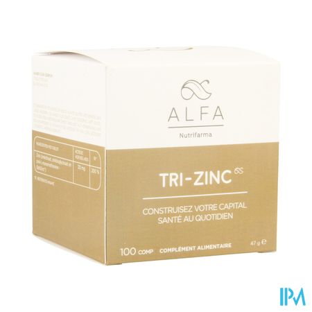 Alfa Tri-zinc 20mg Comp 100