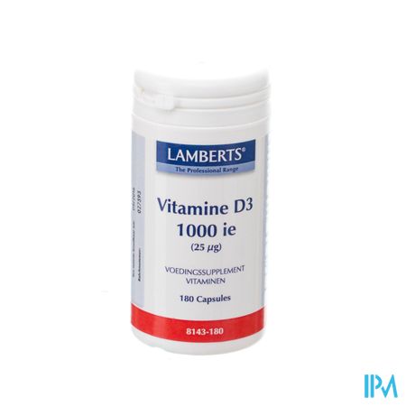 Lamberts Vitamine D 1000ie 25mcg Tabl 180 1