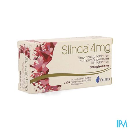 Slinda 4mg Comp Pell 3 X 28