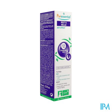 Puressentiel Sommeil Detente Spray 12 Hle Ess 75ml