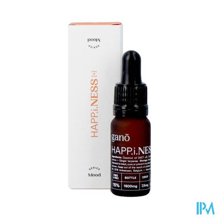 Gano Care Happiness 15% Cbg&cbd Oil 10ml 8
