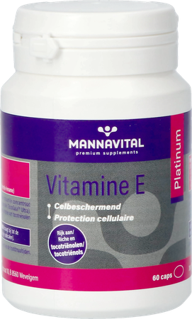 Mannavital Vitamine E Caps 60 6