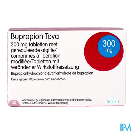 Bupropion Teva 300mg Liber.modifiee Comp 30 2