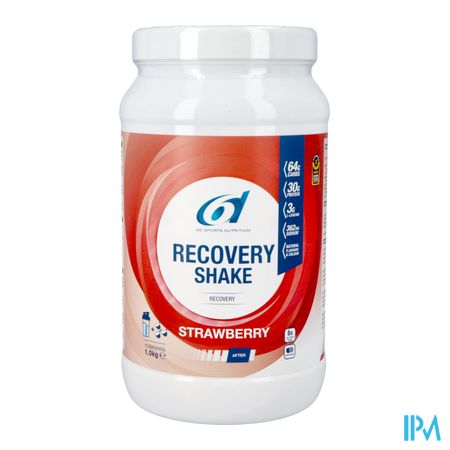 6d Sixd Recovery Shake Strawberry 1kg Nf 3