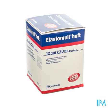 Elastomull Haft Latexvrij 12cmx20m 4547900 2