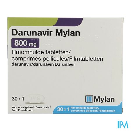 Darunavir Viatris 800mg Comp Pell 30 1