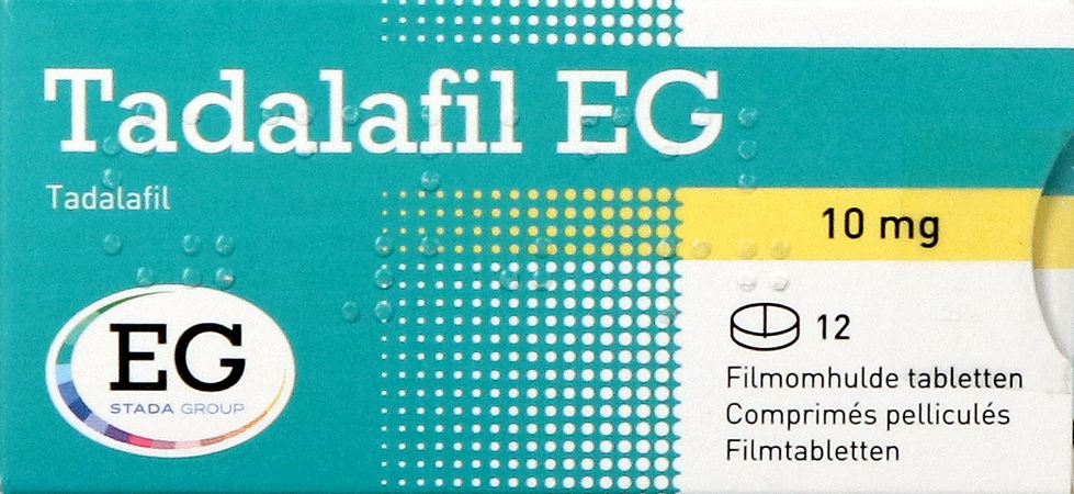 Tadalafil EG 10Mg Comp Pell  12 X 10Mg 1