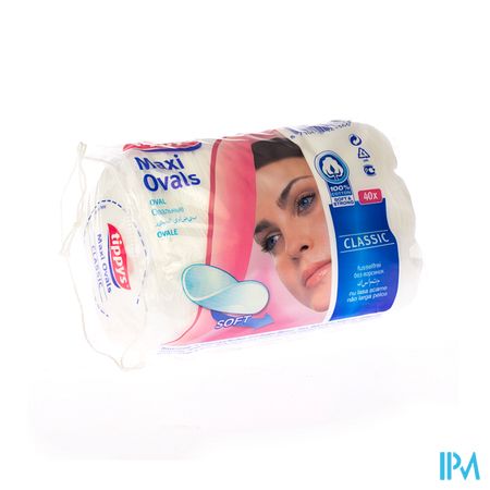 Tippys Maxi Pads Disques Coton Oval 40