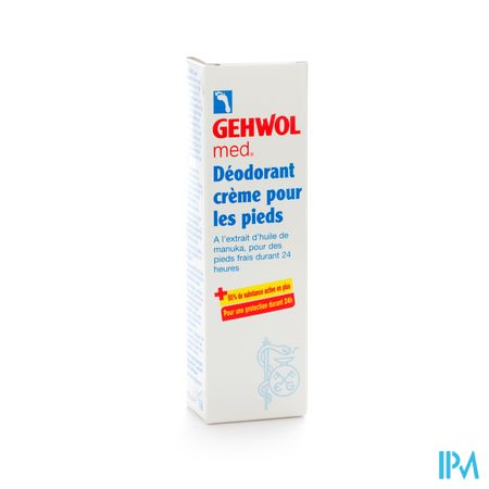 Gehwol Creme Deo Pieds 75ml Mannavita