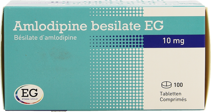 Amlodipine Besilate EG Comp 100X10Mg 1