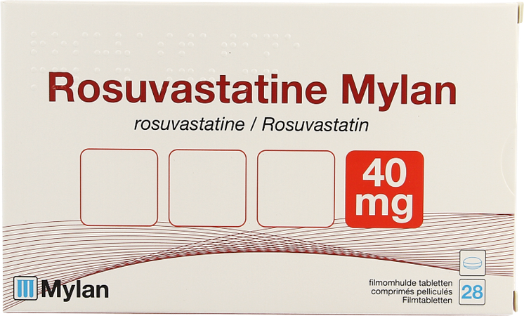 Rosuvastatine Viatris 40mg Filmomh Tabl 28 1