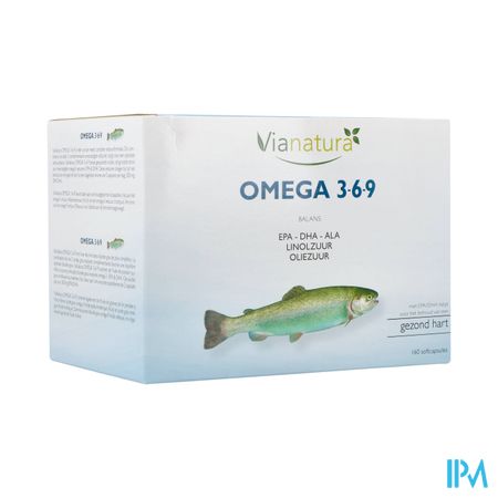 Via Natura Omega 3-6-9 Maxi Softcaps 160