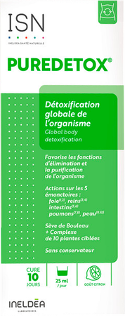 Ineldea Puredetox Complexe 9 Plantes 250ml 1