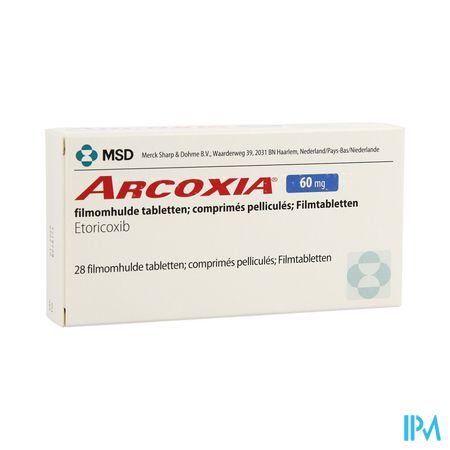 Arcoxia 60mg Comp 28