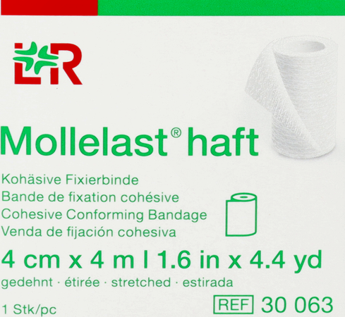 Mollelast Haft Bande Elast Adh 4cmx 4m 30063 3